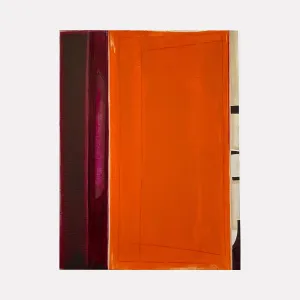 Interstices (burnt orange)