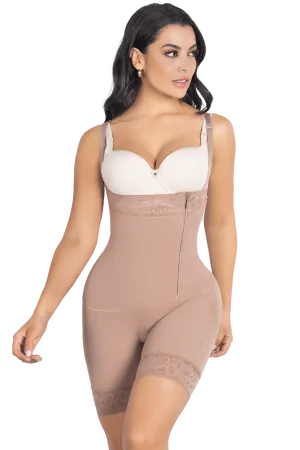 JACKIE LONDON 2035 - Shorts Body Shaper Strapless With Lateral Zipper