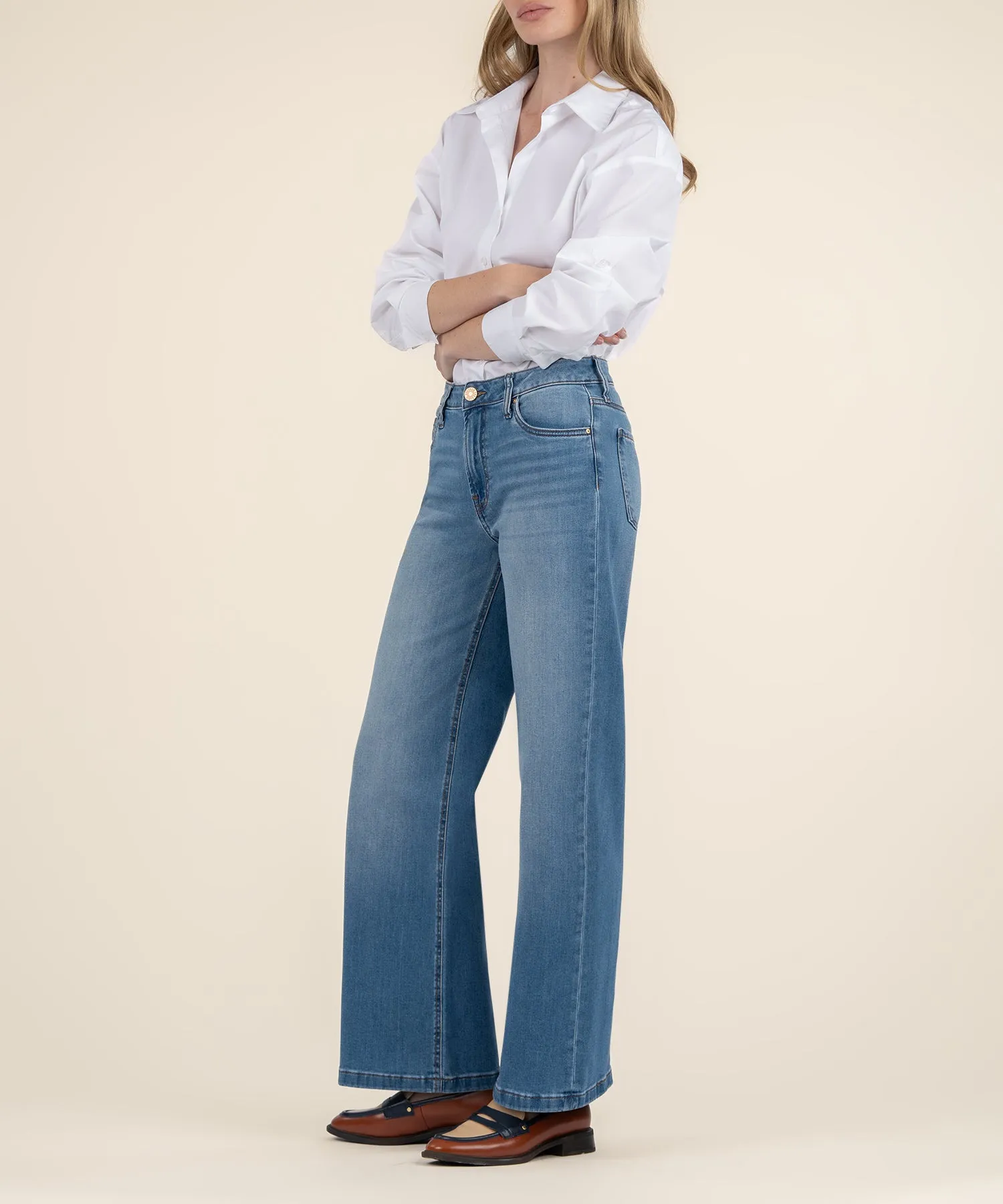 Jean High Rise Wide Leg