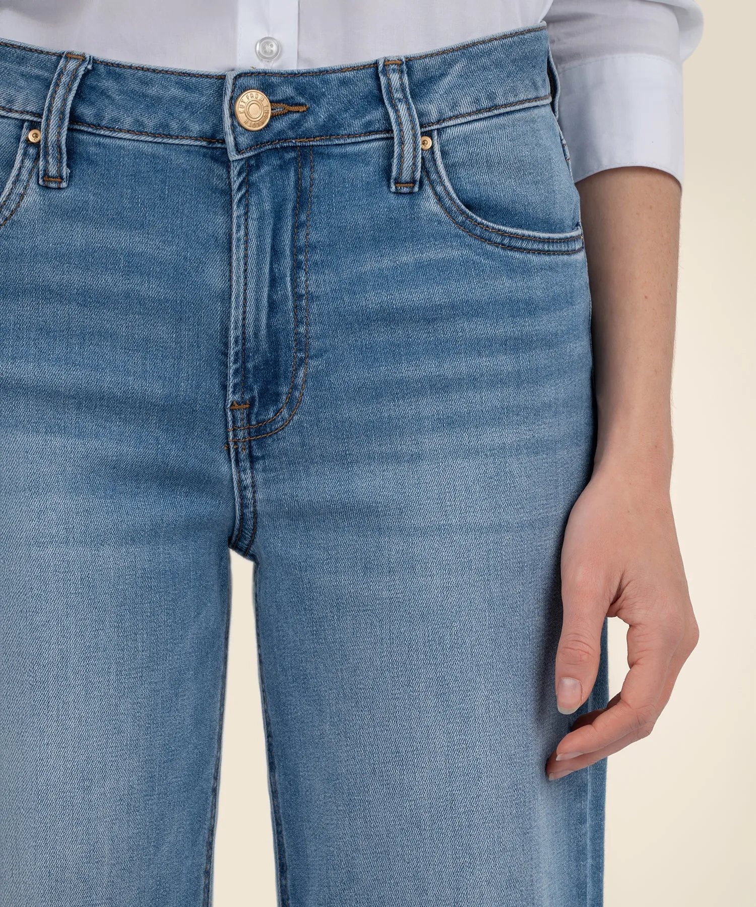 Jean High Rise Wide Leg