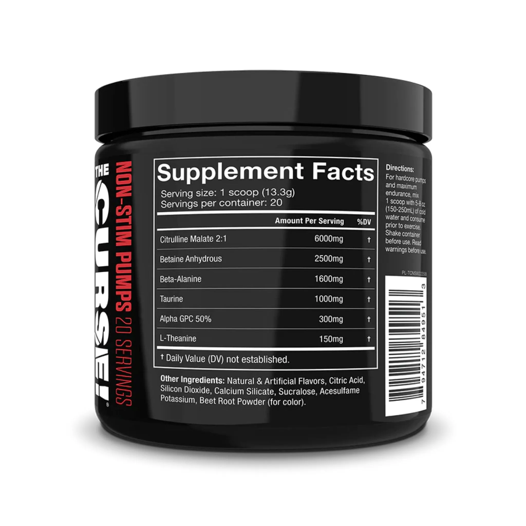 JNX Sports The Curse! Non-Stim Pump