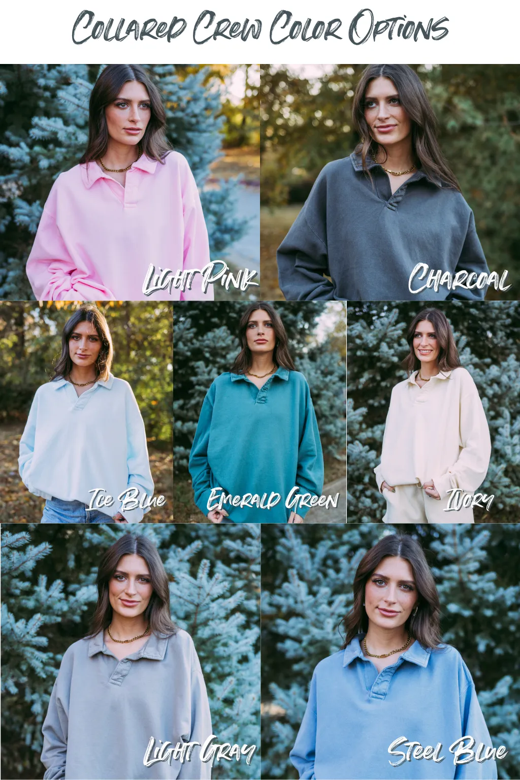 Kappa Cozy Charcoal Collared Crew