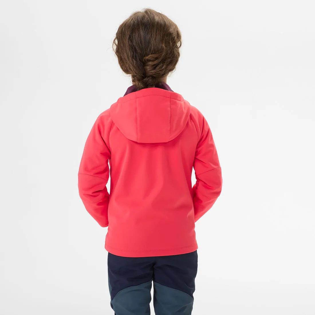 Kids’ Softshell Hiking Jacket MH550 2-6 Years