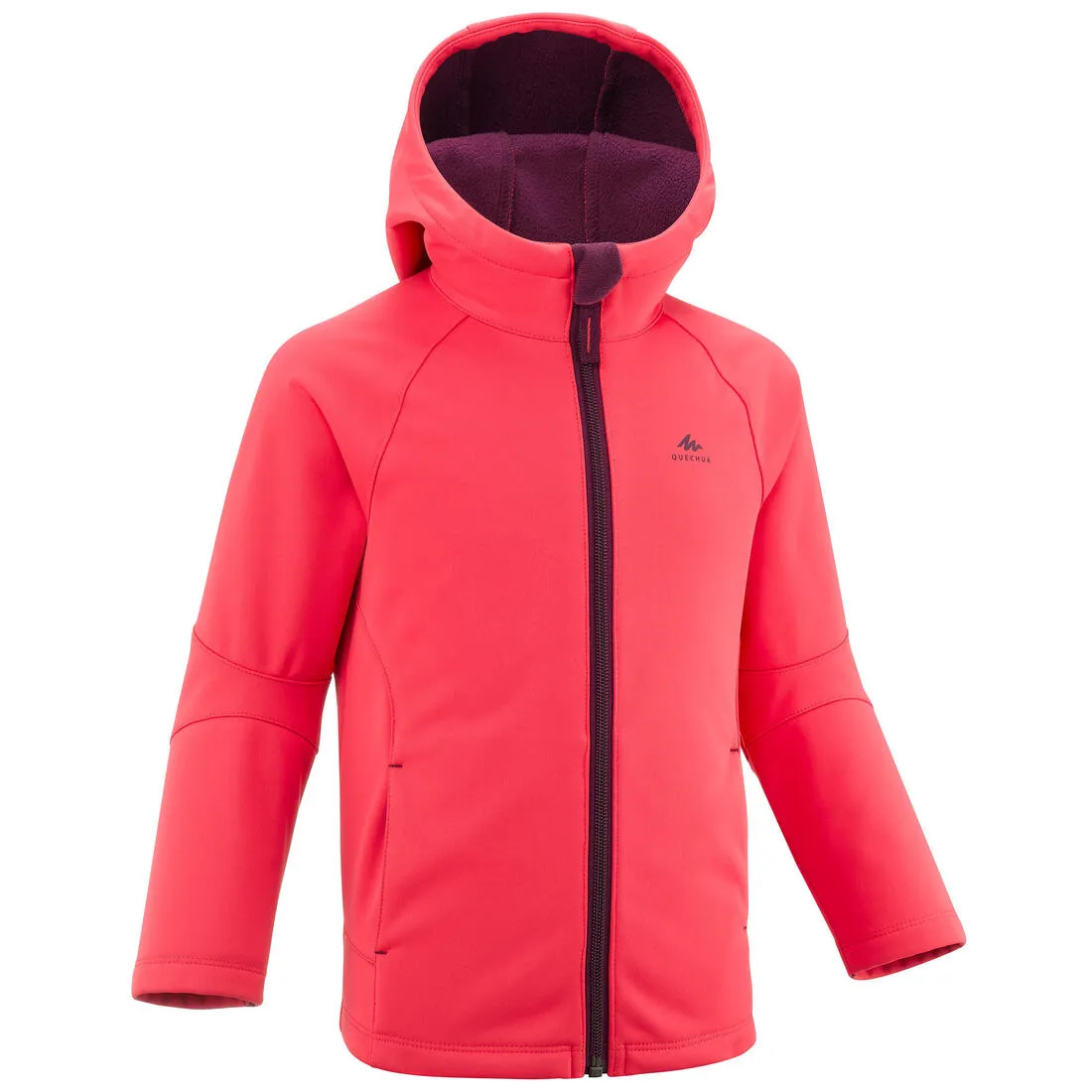 Kids’ Softshell Hiking Jacket MH550 2-6 Years