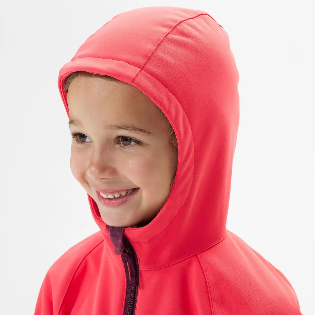 Kids’ Softshell Hiking Jacket MH550 2-6 Years