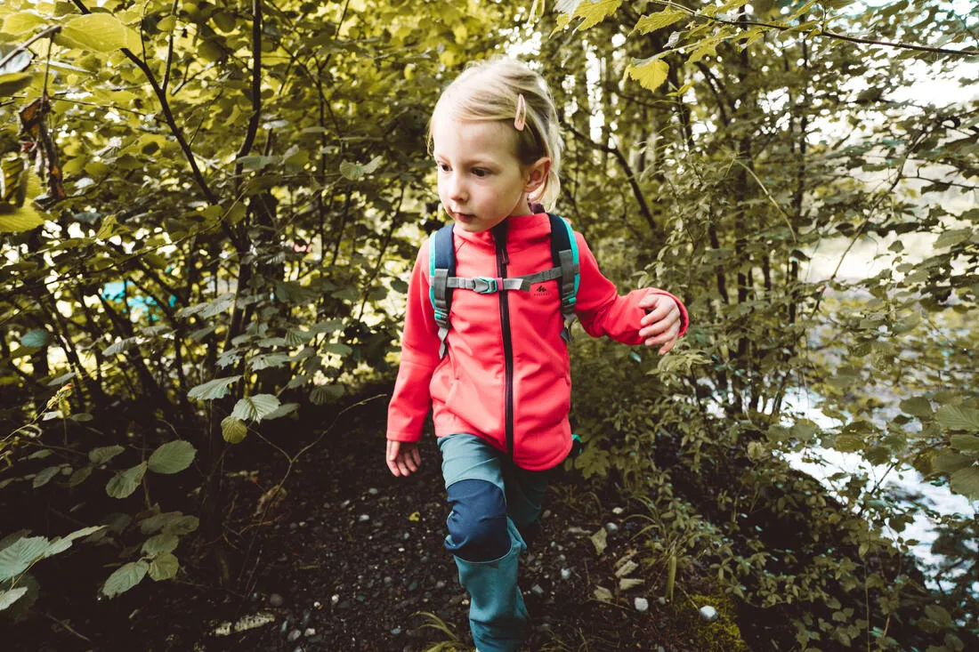 Kids’ Softshell Hiking Jacket MH550 2-6 Years