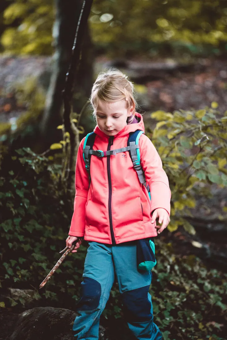 Kids’ Softshell Hiking Jacket MH550 2-6 Years