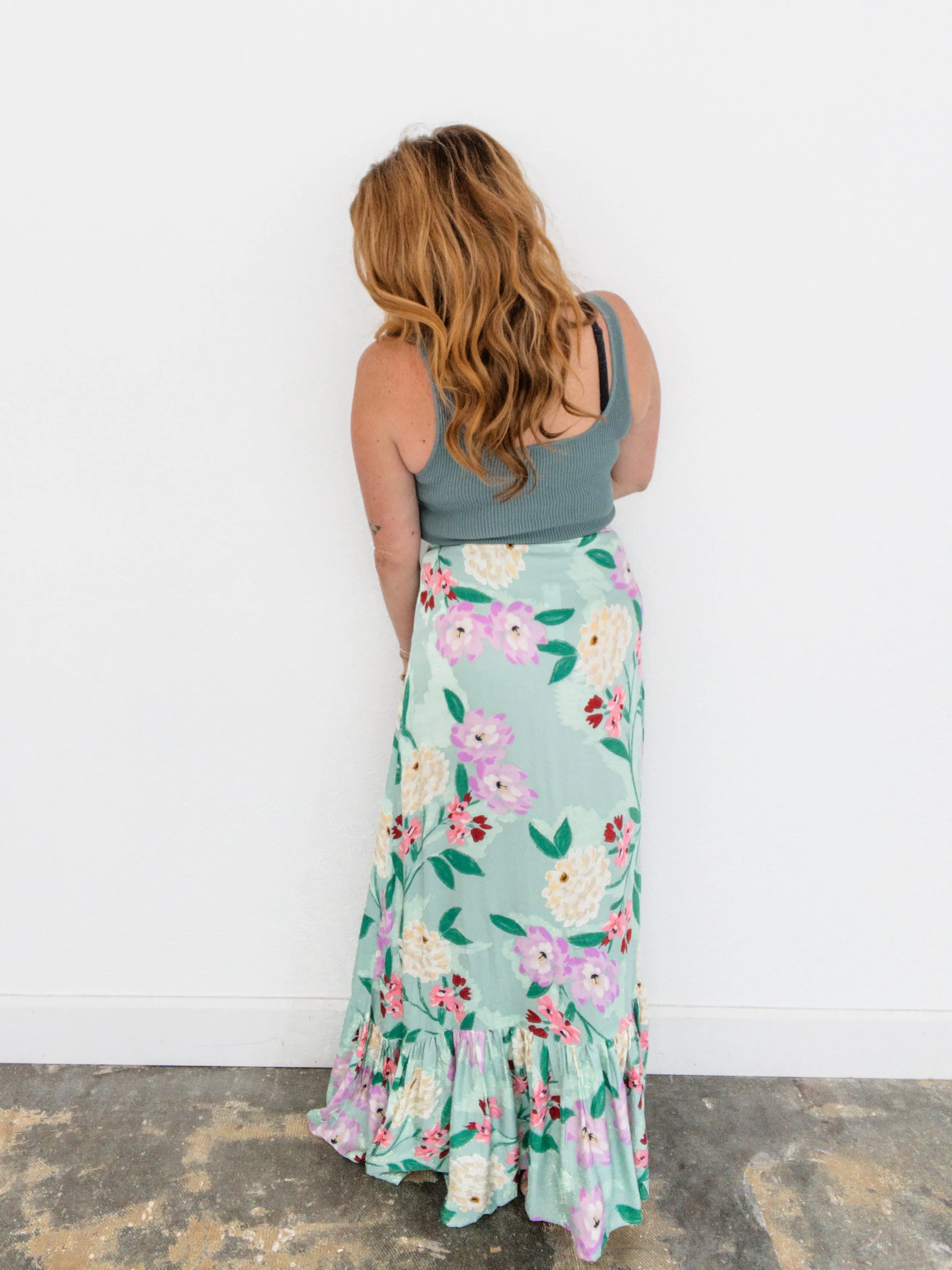 Kierra Floral Maxi Skirt