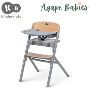 KinderKraft High Chair Livy - Wood