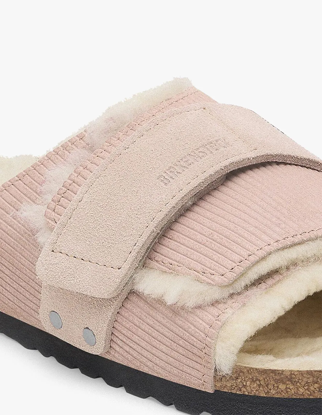 Kyoto Teddy Shearling - Pink Clay