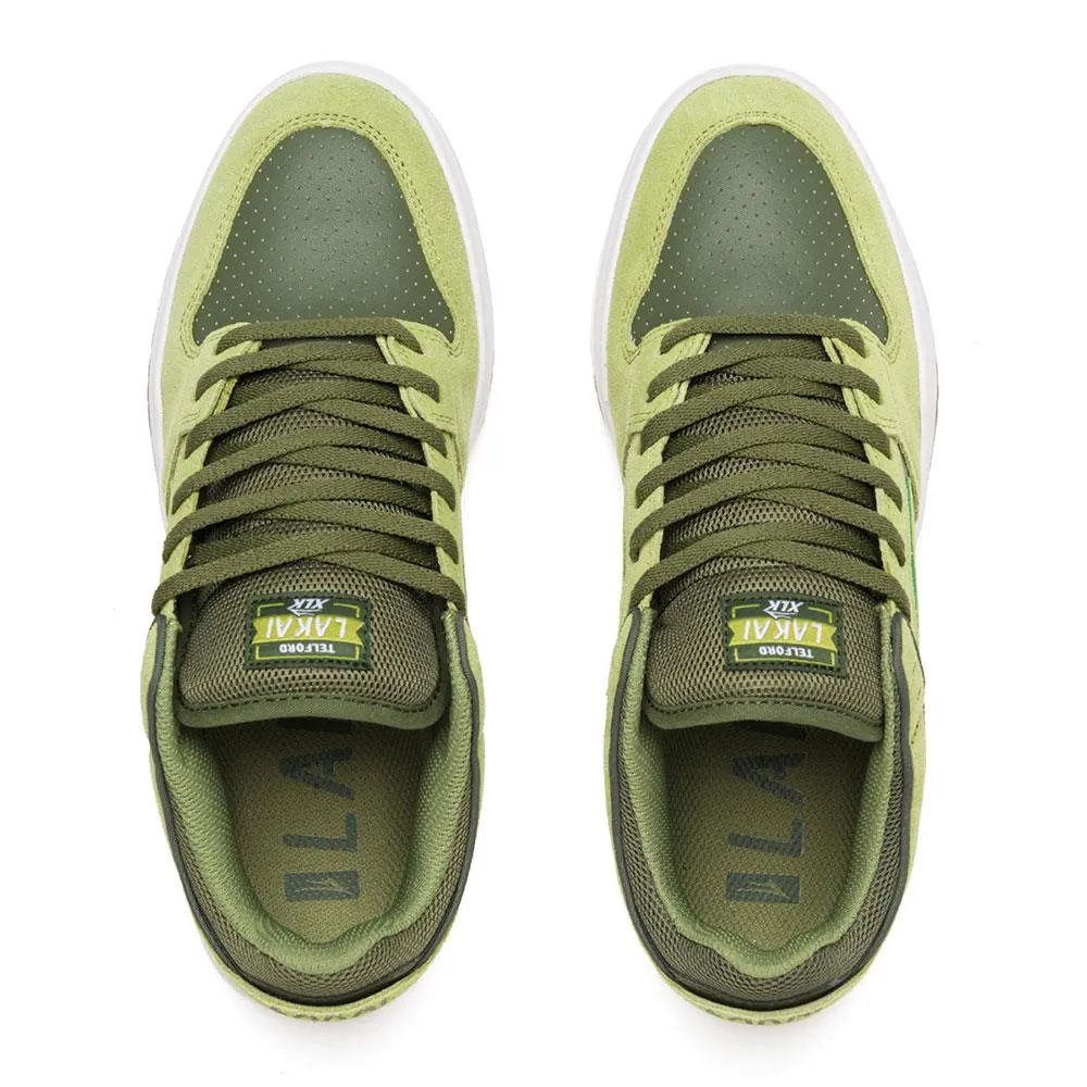 Lakai Telford Low - Green/Green Suede