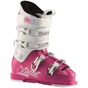 Lange Starlet 60 Kids Ski Boots Magenta White