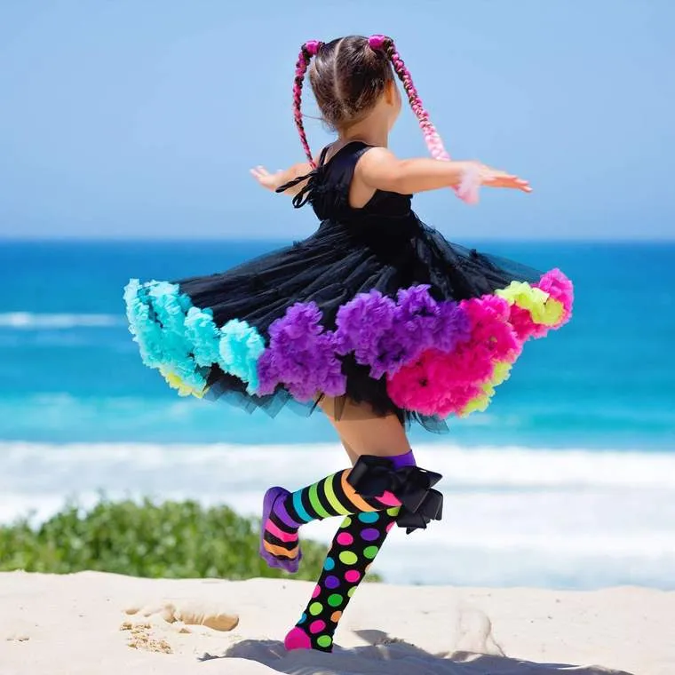 MadMia Liquorice Bow Socks