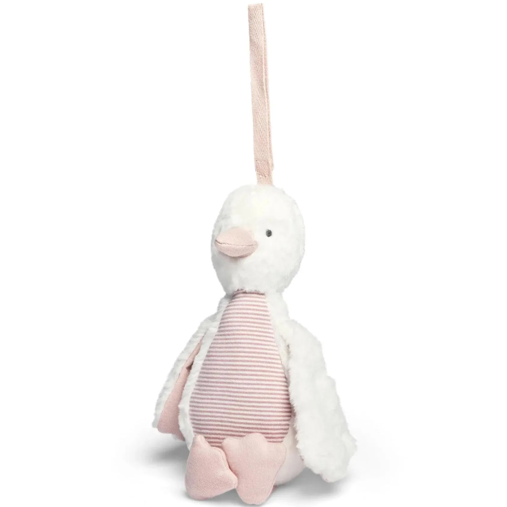 Mamas & Papas Pink Duck Soft Toy Rattle