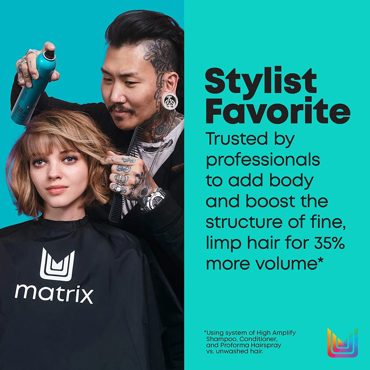 Matrix Total Results High Amplify Flexible Hold Hairspray