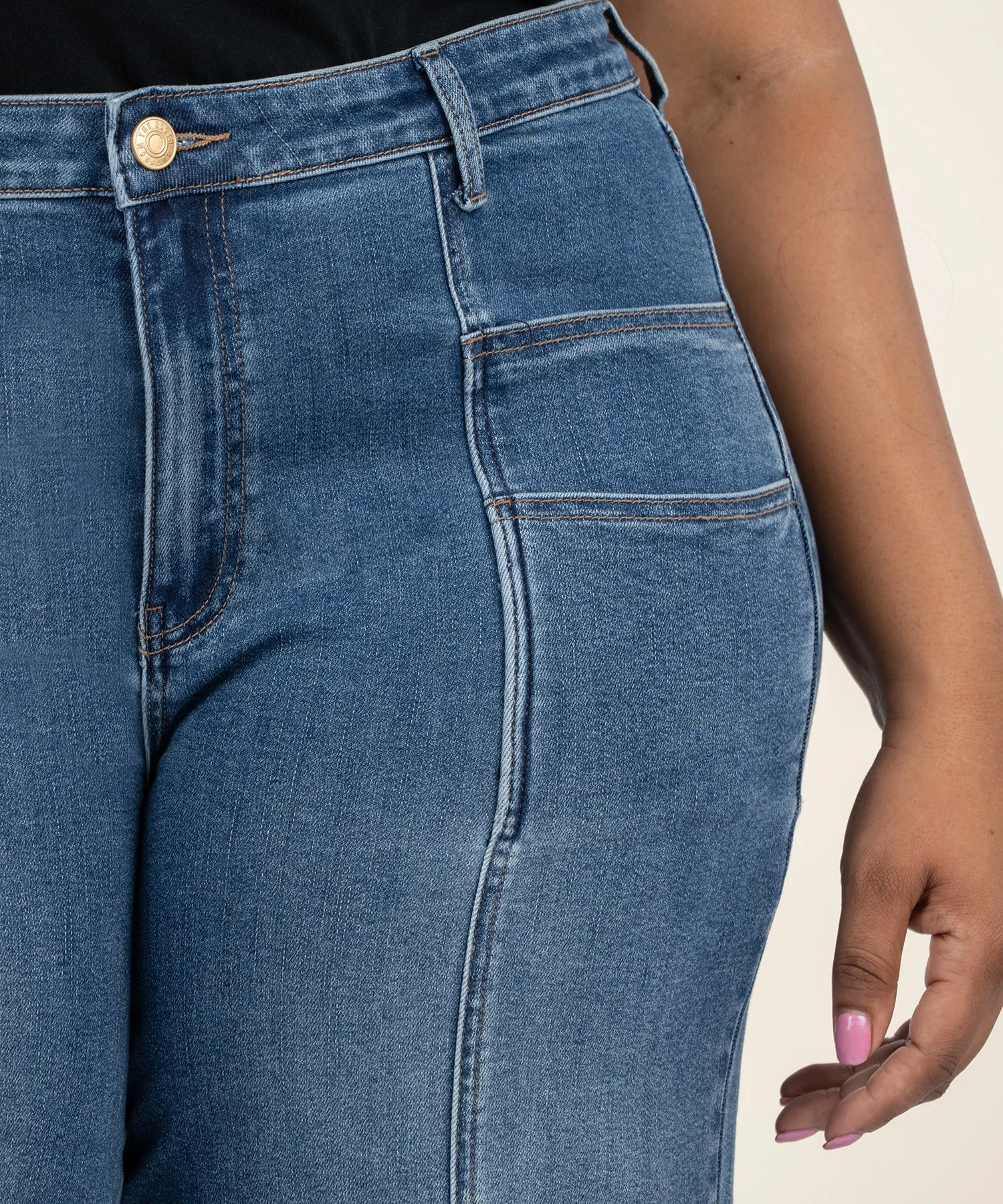 Meg High Rise Wide Leg, Plus