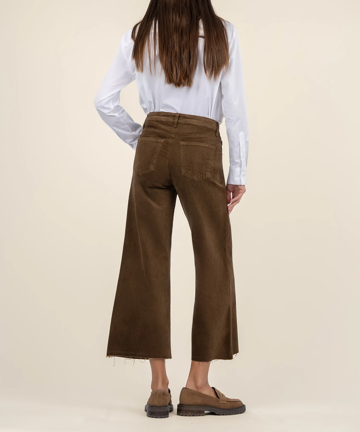 Meg Velvet High Rise Wide Leg - FINAL SALE