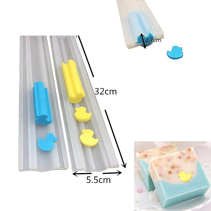 MINI DUCK COLUMN SOAP MOULD