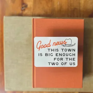 Morgan Lacey Hart - This Town is Big Enough Magnet