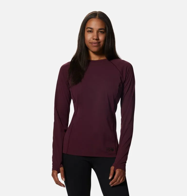 Mountain Hardwear Women's Mountain Stretch Long Sleeve Crew Shirt