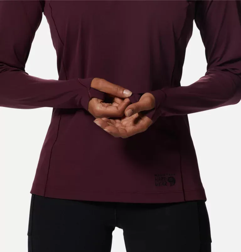 Mountain Hardwear Women's Mountain Stretch Long Sleeve Crew Shirt