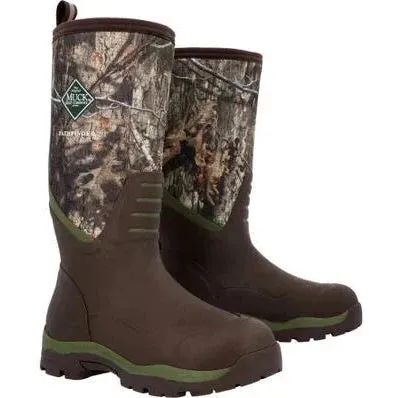Muck Men's Pathfinder 15" Soft Toe Waterproof Tall Work Boot- Mossy Oak- MPFMDNA