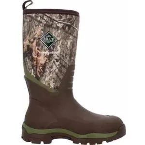 Muck Men's Pathfinder 15" Soft Toe Waterproof Tall Work Boot- Mossy Oak- MPFMDNA