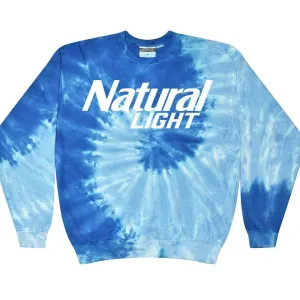 Natural Light Tie Dye Sweatshirt