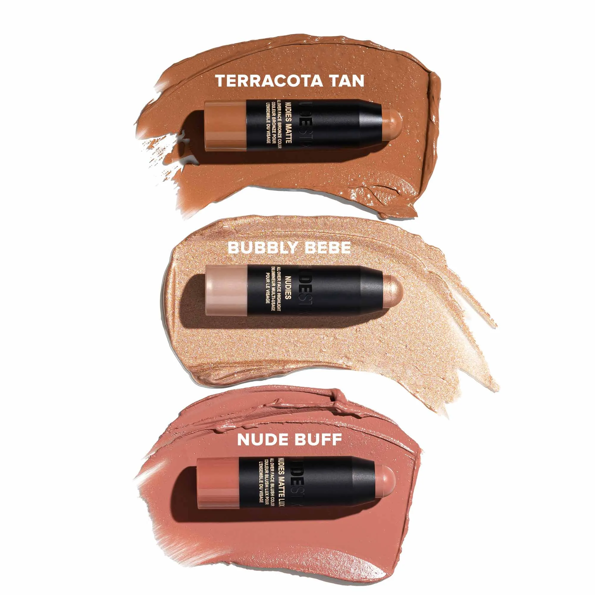 NUDESTIX | Mini Soft & Warm Nudes 3-Piece Kit