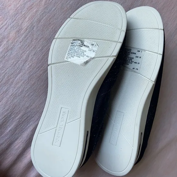 NWT Michael Kors little Girl Skim Flats