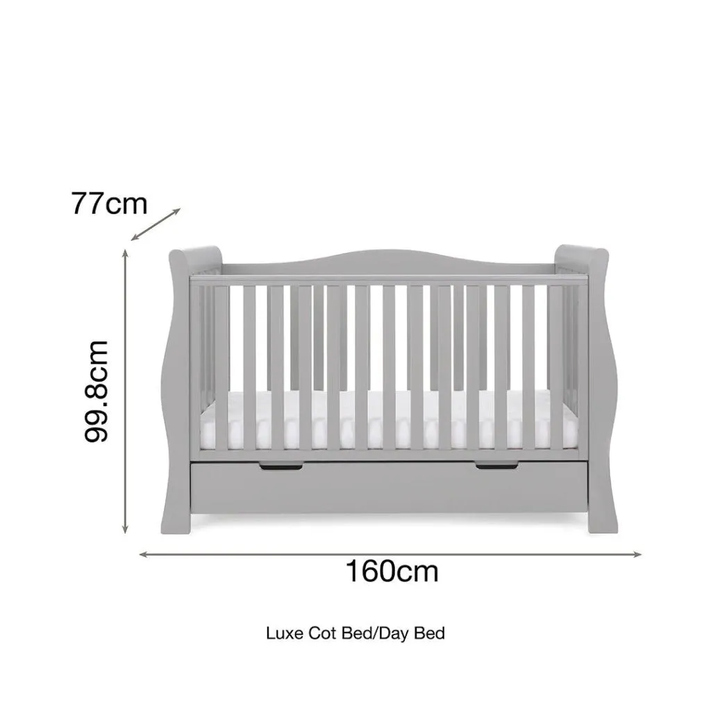 OBABY Stamford Luxe 2 Piece Room Set - Warm Grey