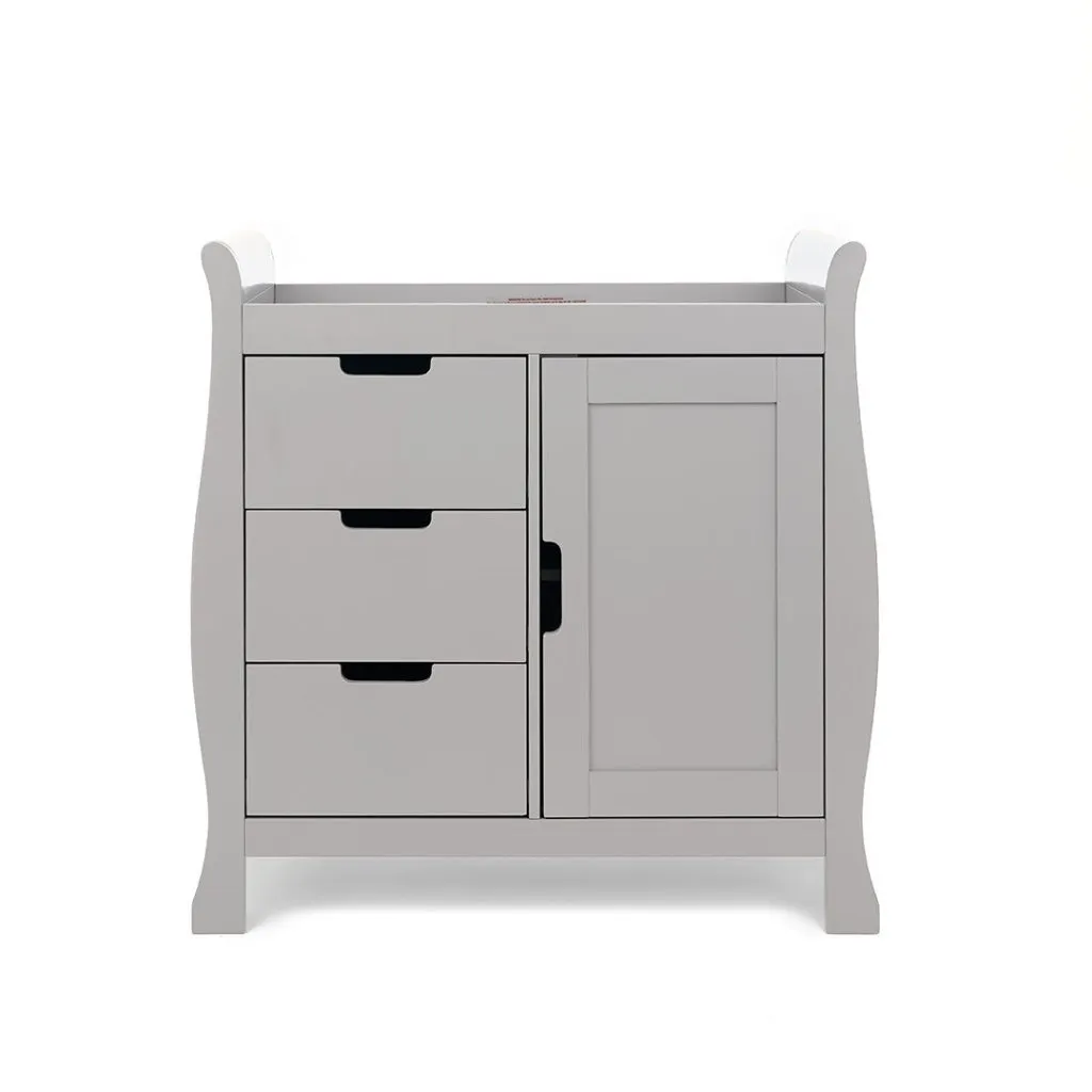 OBABY Stamford Luxe 2 Piece Room Set - Warm Grey