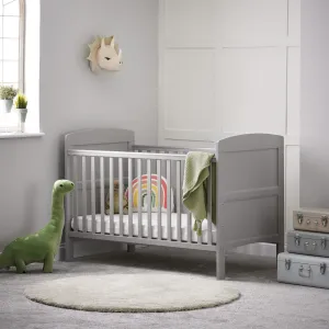 OBABY Warm Grey Grace Cot Bed - Direct Delivery
