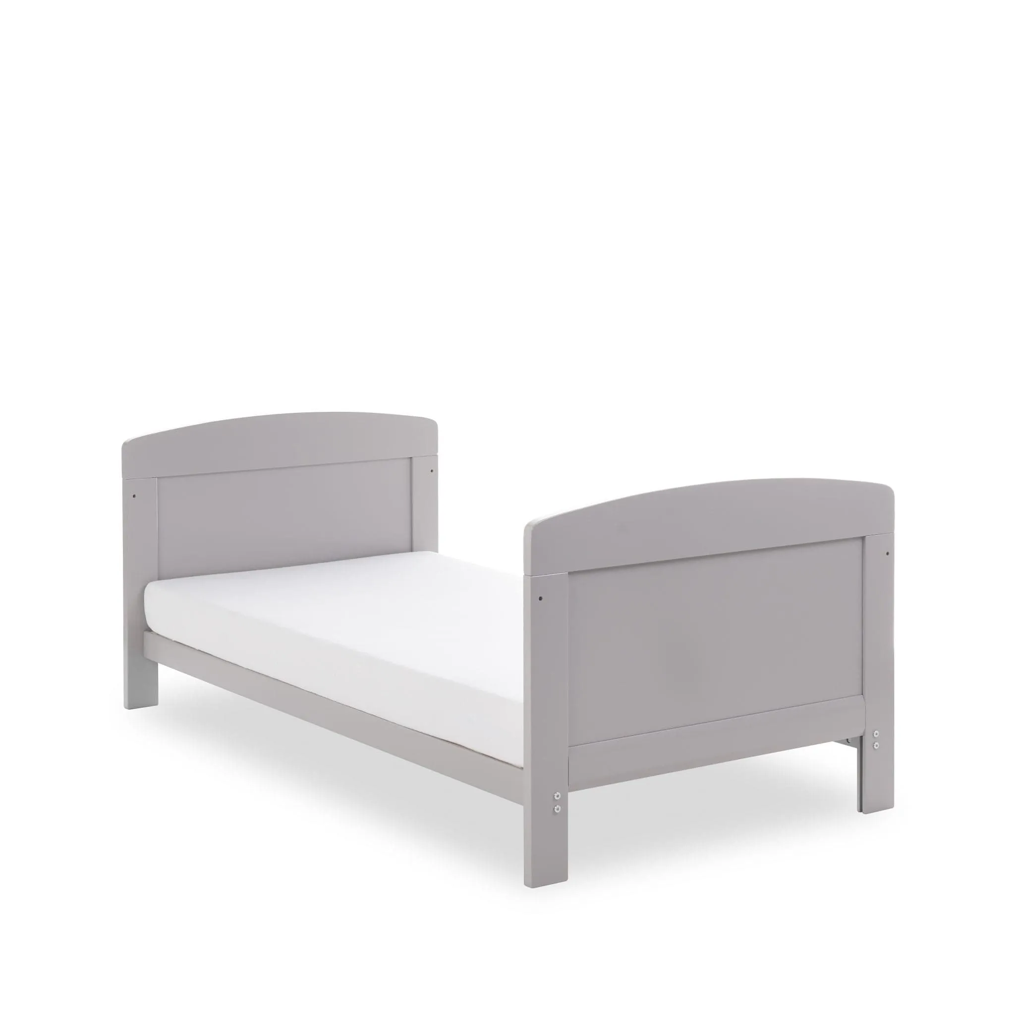 OBABY Warm Grey Grace Cot Bed - Direct Delivery