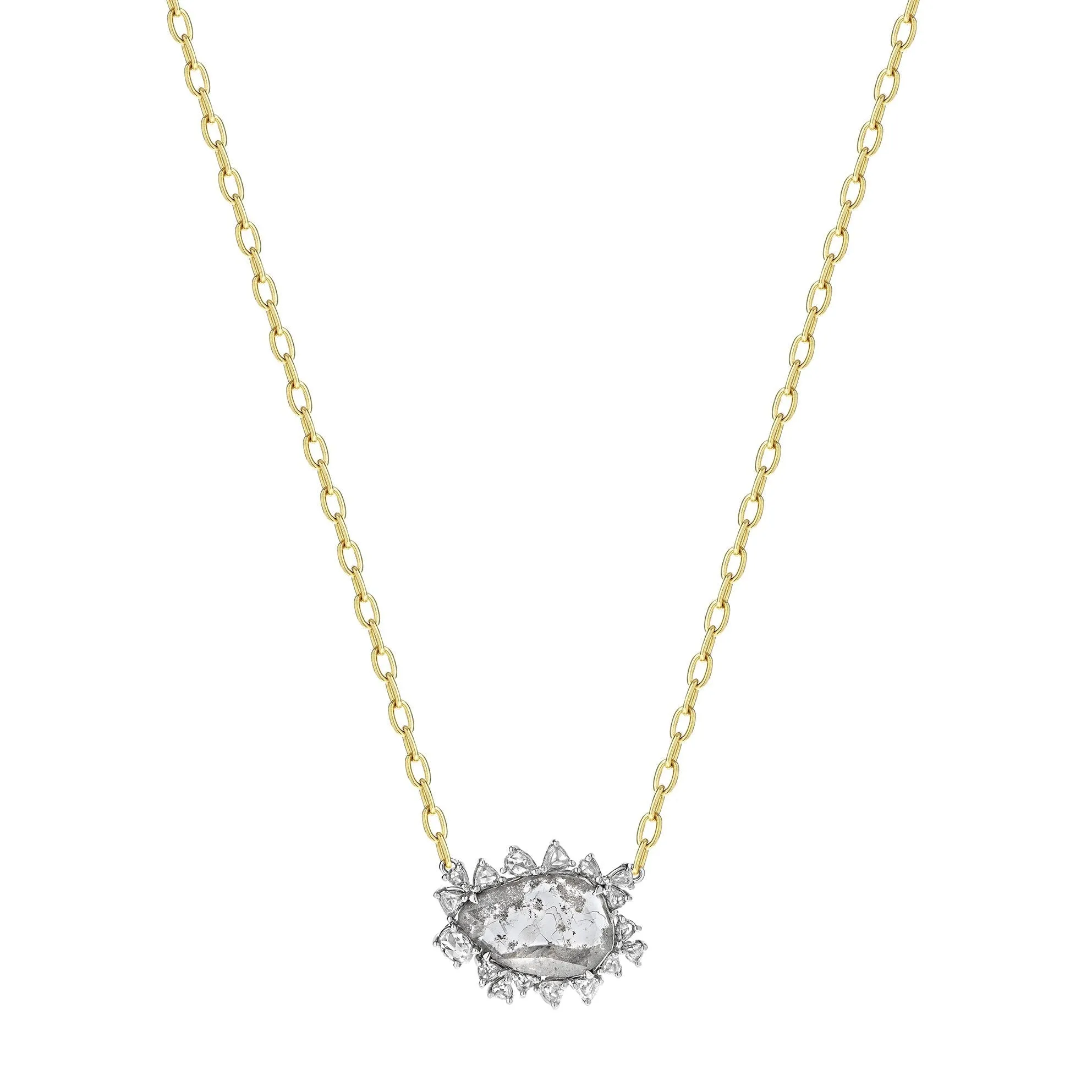 Organic Beauty Helios Diamond Pendant