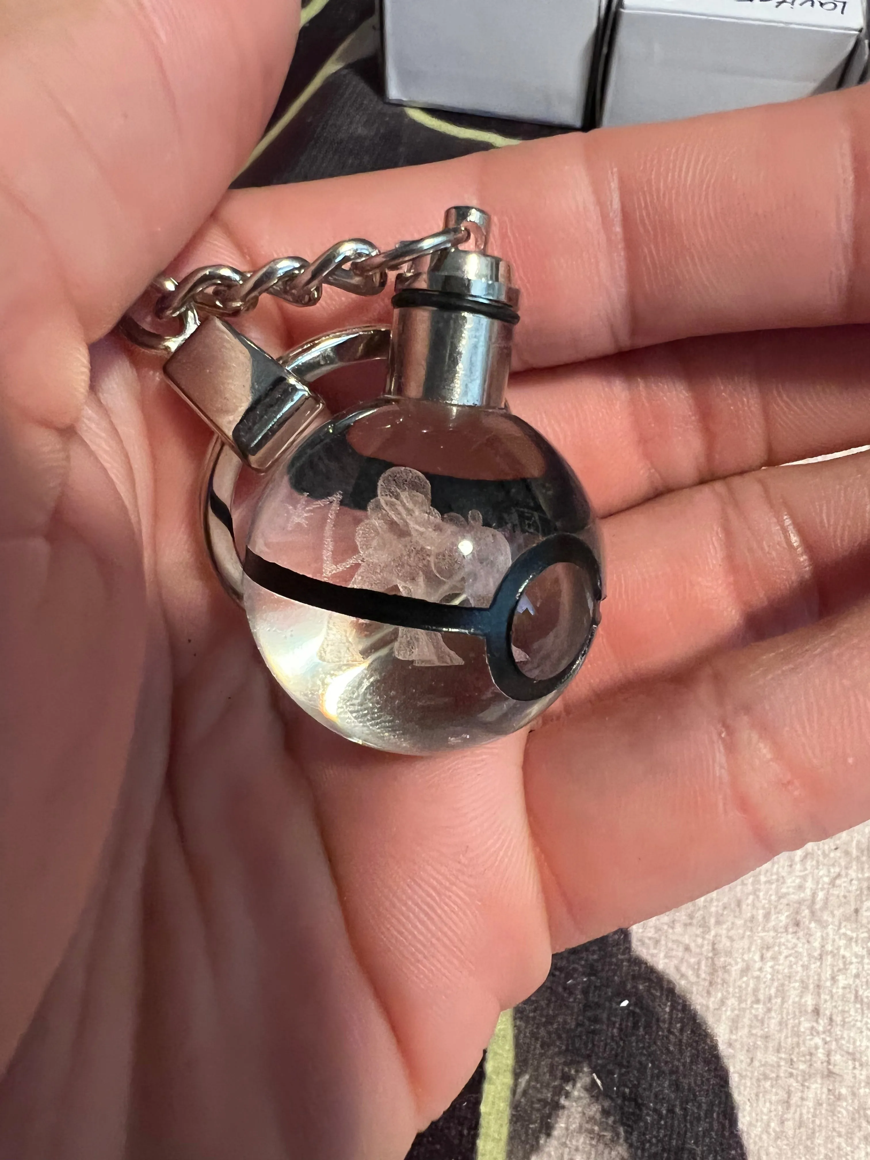 Pokemon Raikou LED Light Up Keychain
