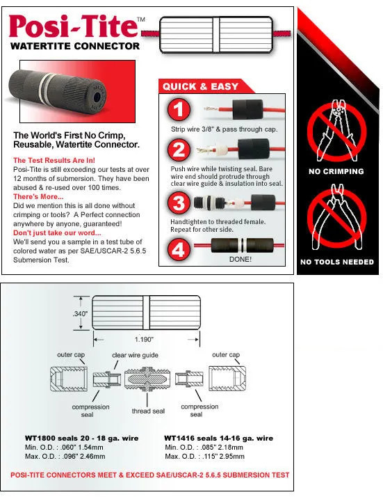 Posi Tite® Watertight Connector