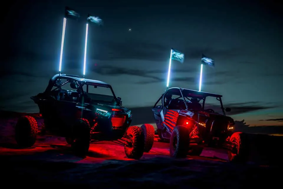 R1 WILDCAT EXTREME LED WHIP & ROCK LIGHT PARTY PACK