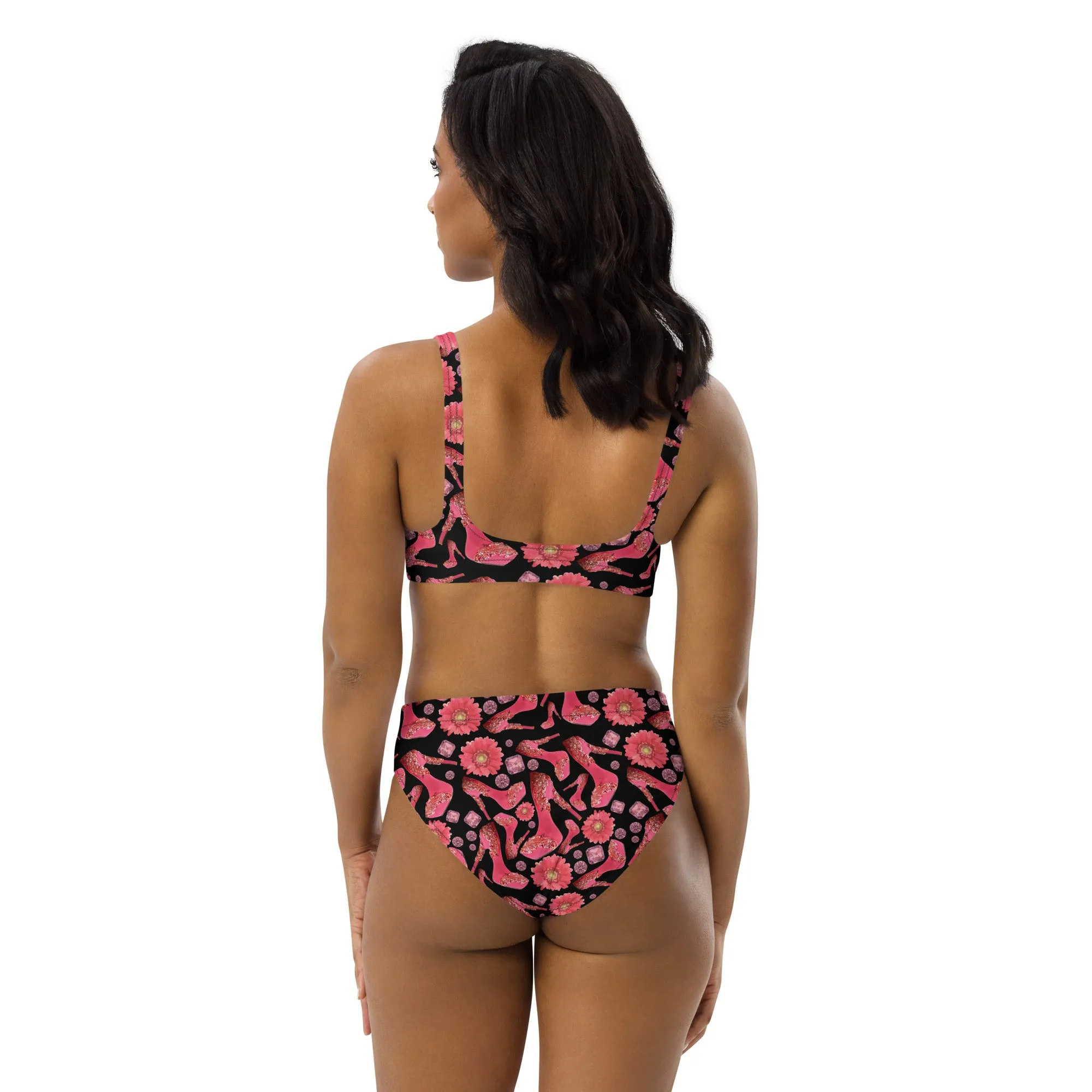 Recycled high-waisted bikini 'Influencer Glam'