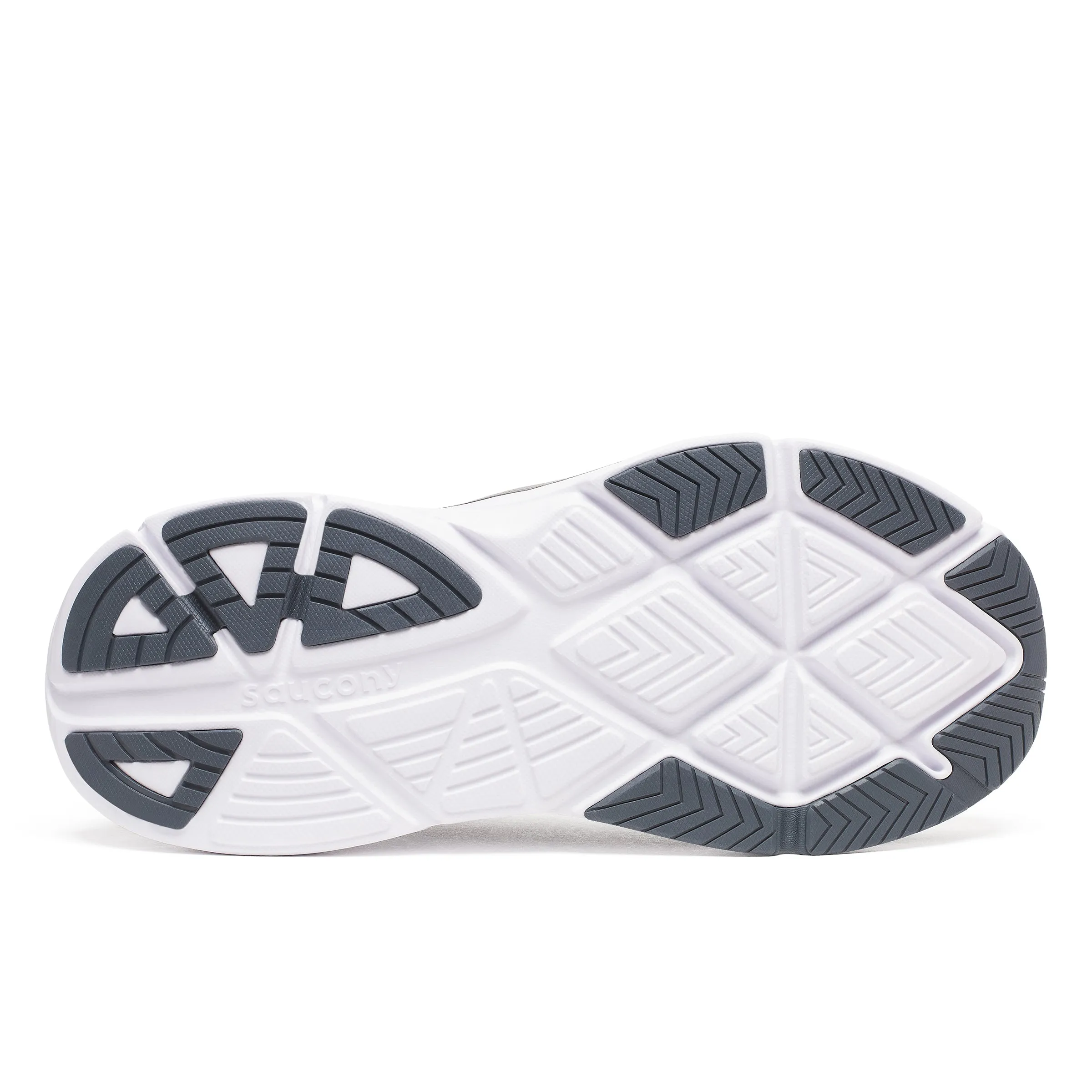 Saucony Guide 18 Width (Men's) - Black/White