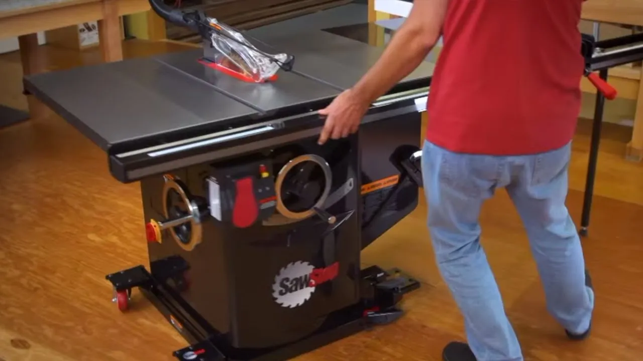 SawStop MB-PCS-IND Industrial Table Saw Mobile Base for PCS