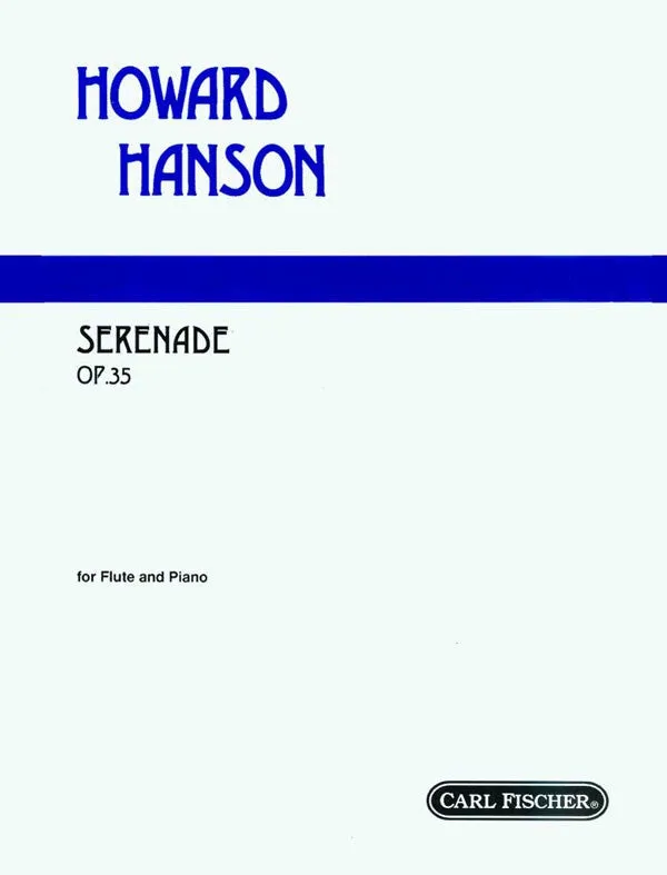 Serenade, Opus 35 (Flute and Piano)