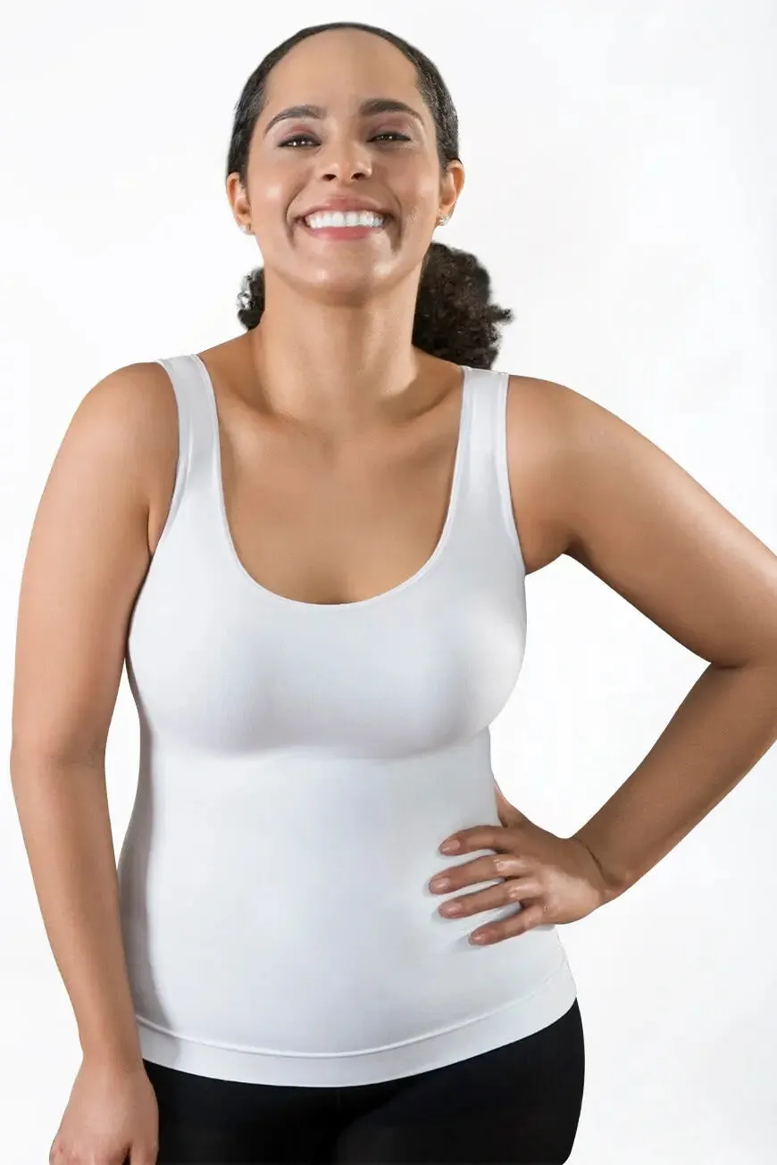 Shaping Cami with abdominal control and high back