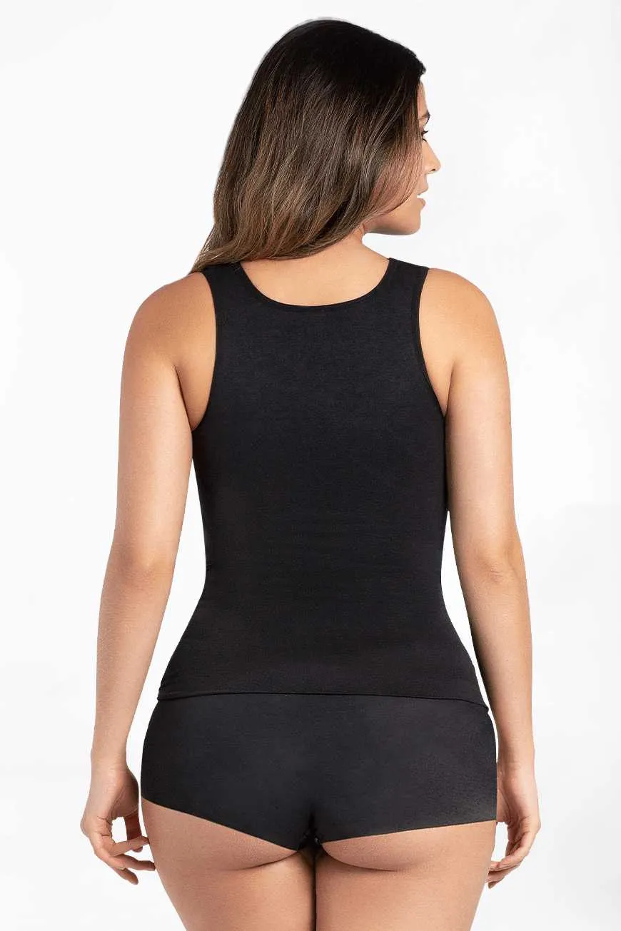 Shaping Cami with abdominal control and high back