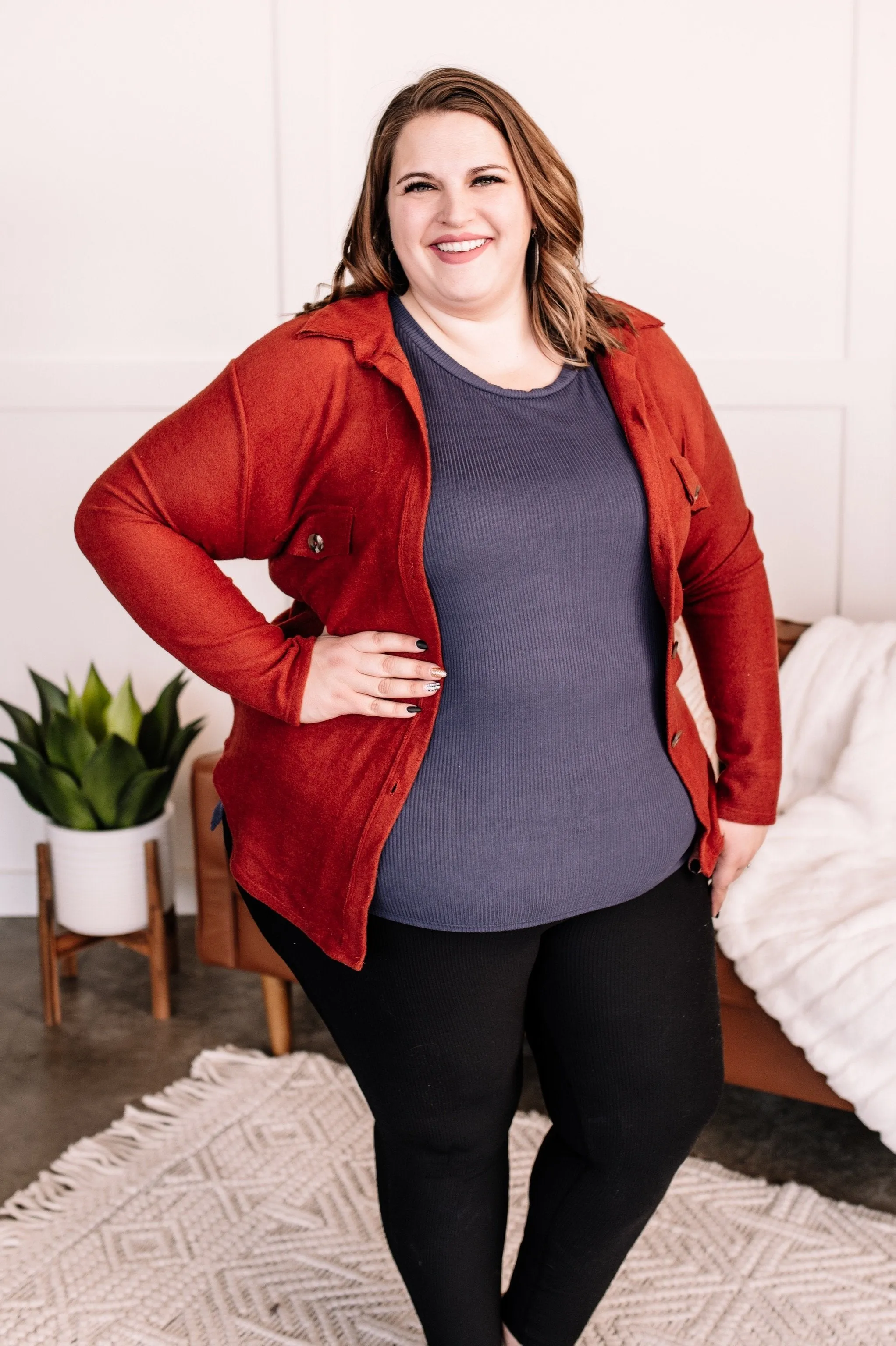 She's Got It All Button Up  Shirket Top