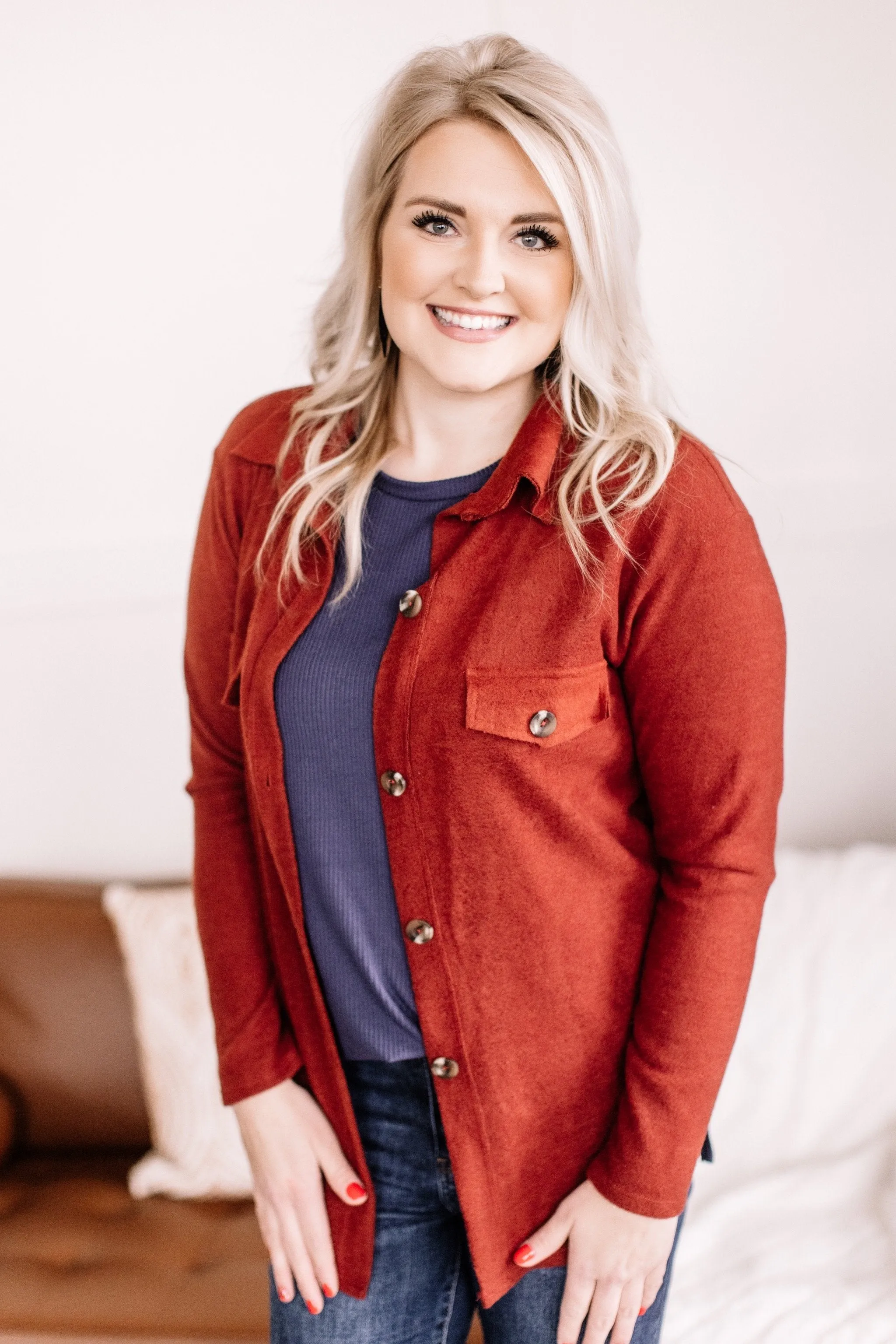 She's Got It All Button Up  Shirket Top