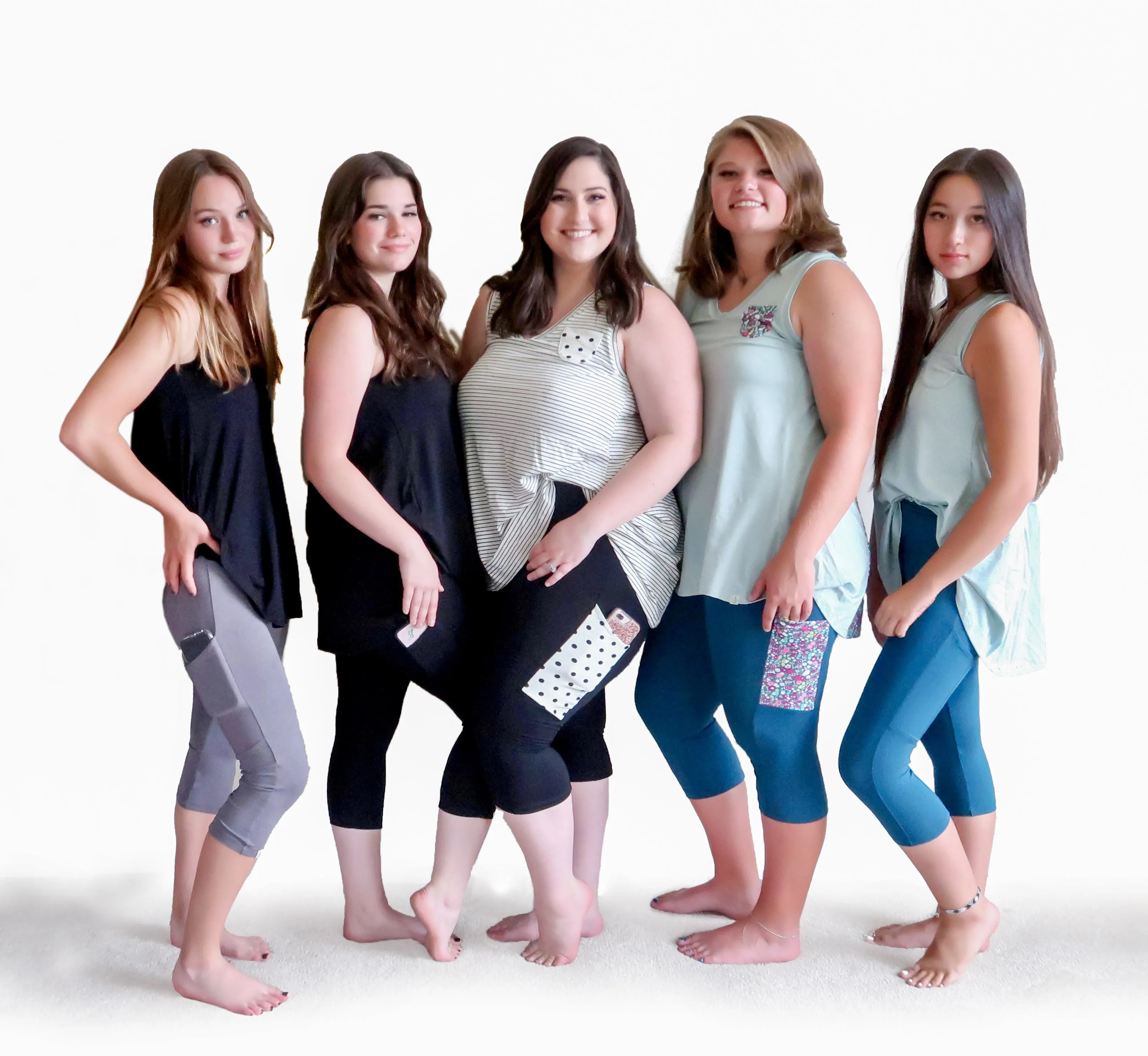 Side Panel Pocket Leggings {5 color choices}