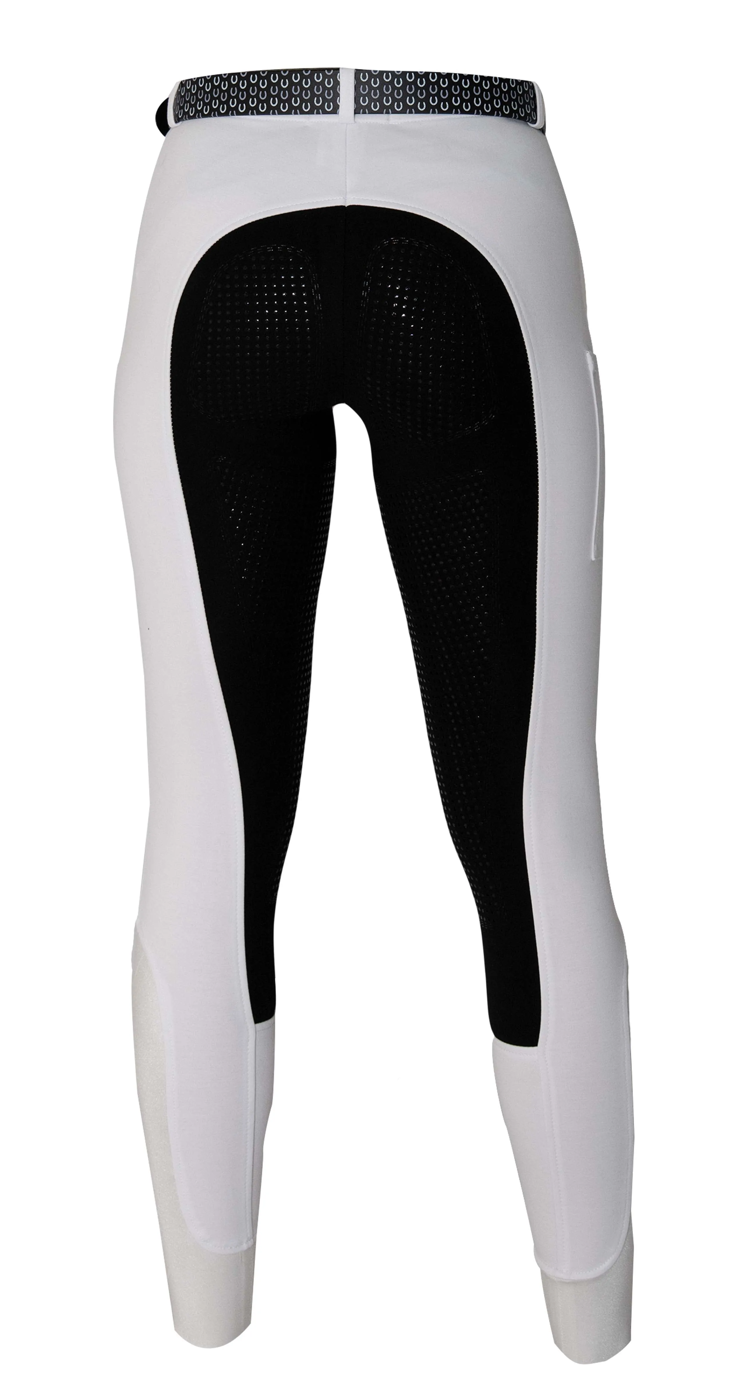 Signature Mid-Waist Breech | White   Black | Side Pocket