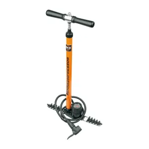 SKS Bike Multi-valve Floor Pump - RENNKOMPRESSOR Orange
