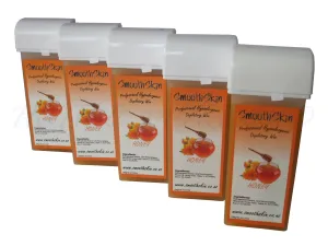 Smooth Skin Warm Wax Cartridges - Honey x 5